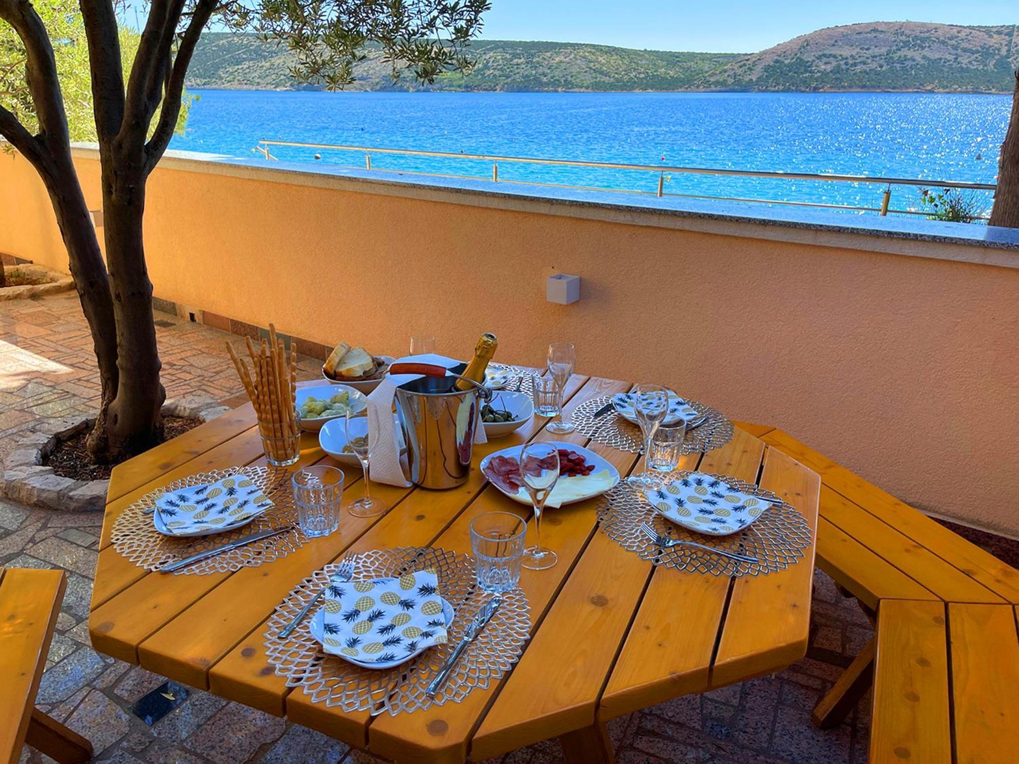 Villa Olivija-Direkt Am Strand! Stara Novalja Exteriér fotografie